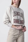 SWEATSHIRT HARRY SHRUNKEN Beige