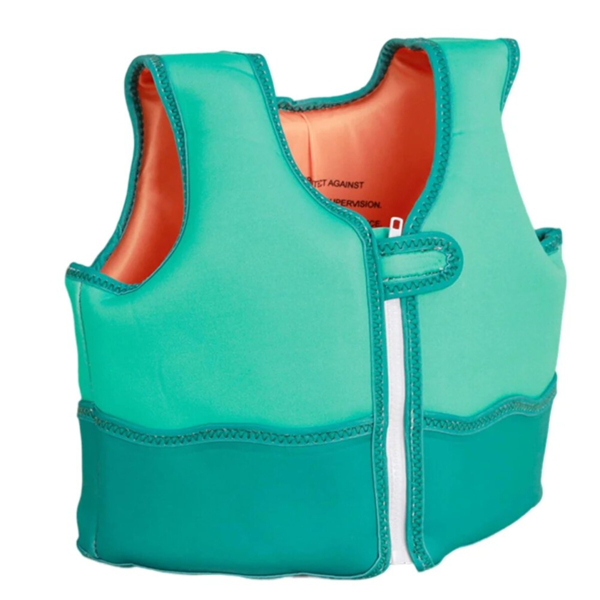 Chaleco Flotador Infantil 3D 19 KG Salvavidas Natacion NIños - Variante Color Verde 