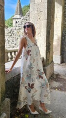 Vestido Laccio Beige