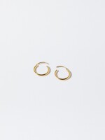 Pendientes De Aro De Plata 925 dorado