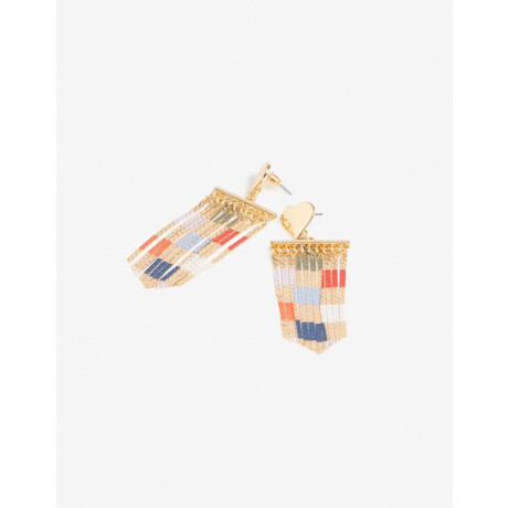 Aros Cortos Color Combinacion multicolor