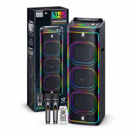 PARLANTE BT BRODU BTS-2272 3X12"" C/BATERIA, MICROFONO PARLANTE BT BRODU BTS-2272 3X12"" C/BATERIA, MICROFONO