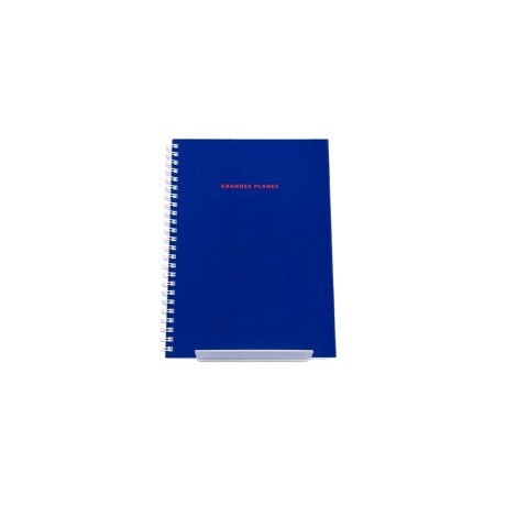 Cuaderno azul Sc