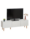 Mueble TV KORSVANG 3 puertas blanco Mueble TV KORSVANG 3 puertas blanco