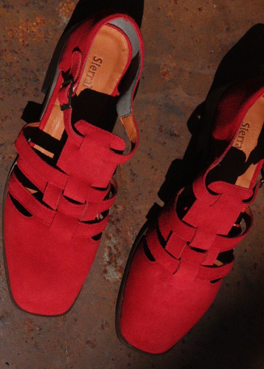 Sandalia Mallorquina - Rojo 
