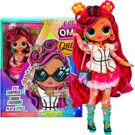 Muñeca Lol Omg Surprise 25cm Queens C/ 20 Sorpresas Miss Divine