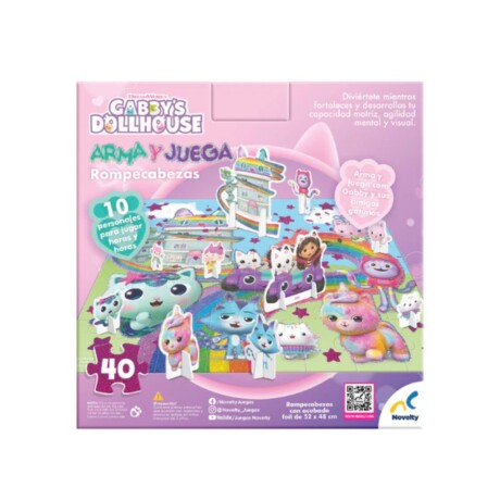 Puzzle Gabbys Dollhouse Arma y Juega 001