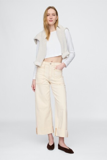 Jean Stride Ankle Utility Beach Pebble