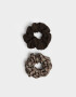 Skunzies Set por 2 Scrunchie - Combinacion Bicolor