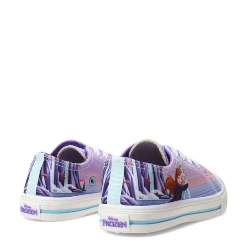 Championes Infantiles Disney Frozen Sister Magical Lila - Celeste