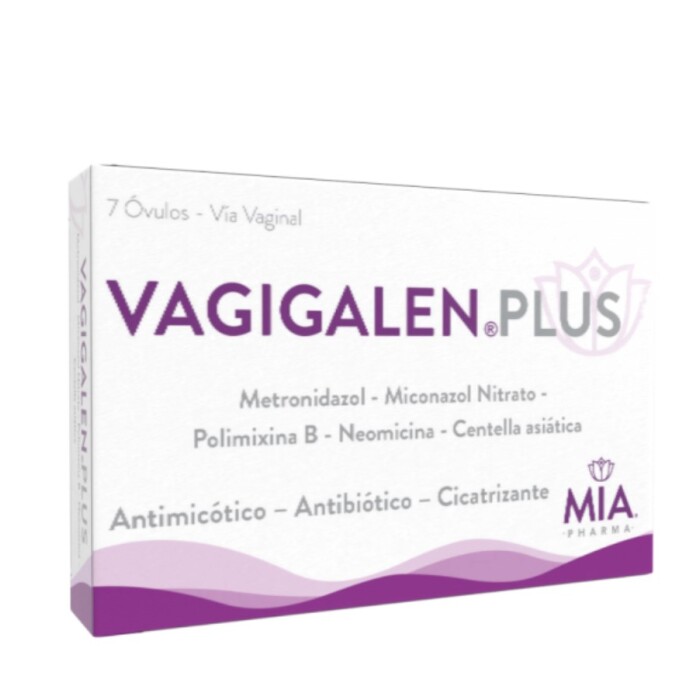 VAGIGALEN PLUS CJ X 7 OVULOS única