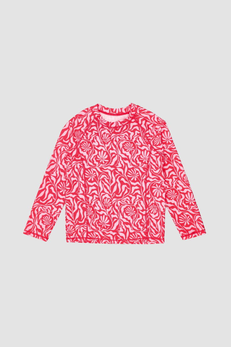 T-shirt grovy 6-16a Rosado