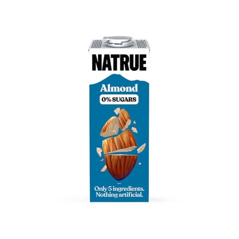 Bebida vegetal de almendras 1lt Natrue Sin Azúcar Bebida Vegetal Alm 1lt Natrue