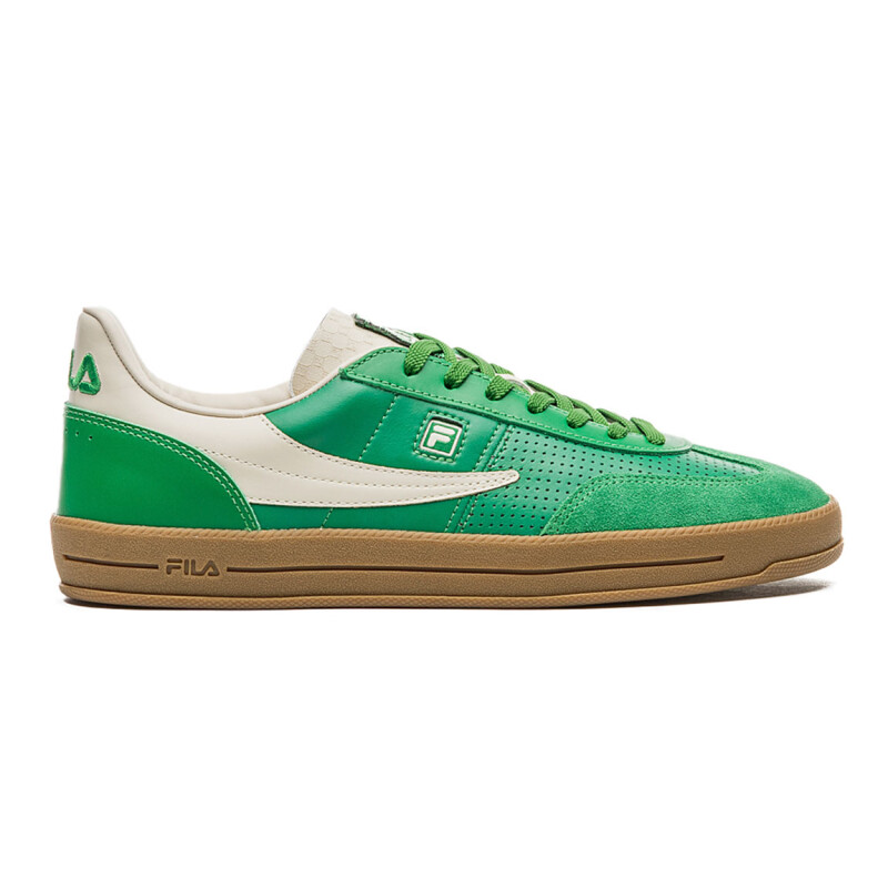 Fila Champion Fx Court 70 Vintage Verde/crudo Hombre Verde-crudo