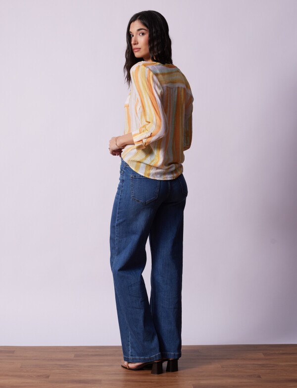Blusa Spring MULTI/ANARANJADO