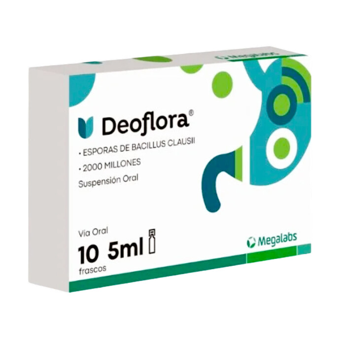DEOFLORA CJ X 10 VIALES DE 5 ML única