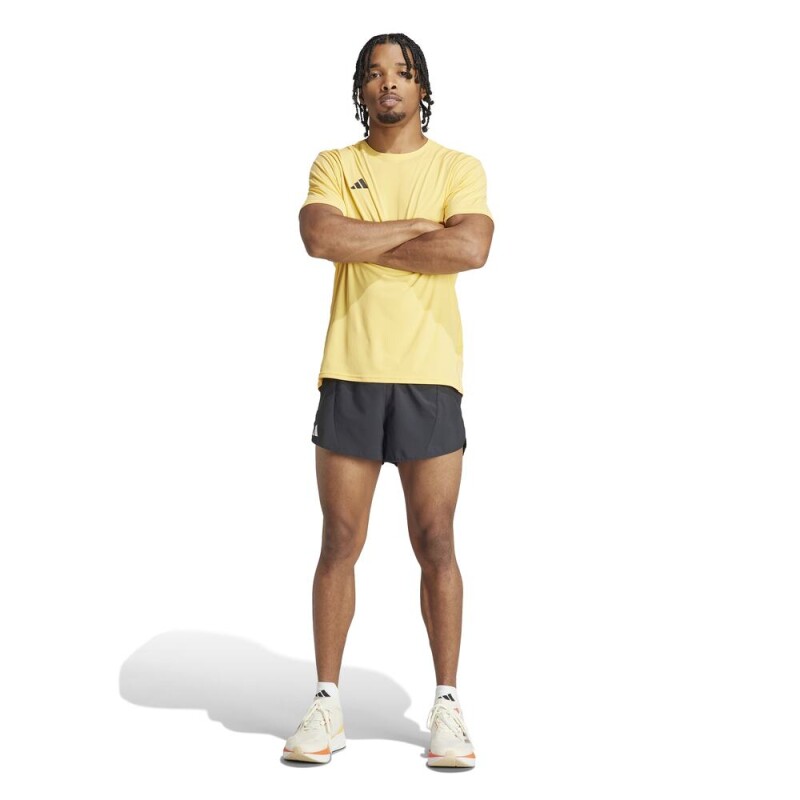 Short Running Adizero E Short Hombre Black