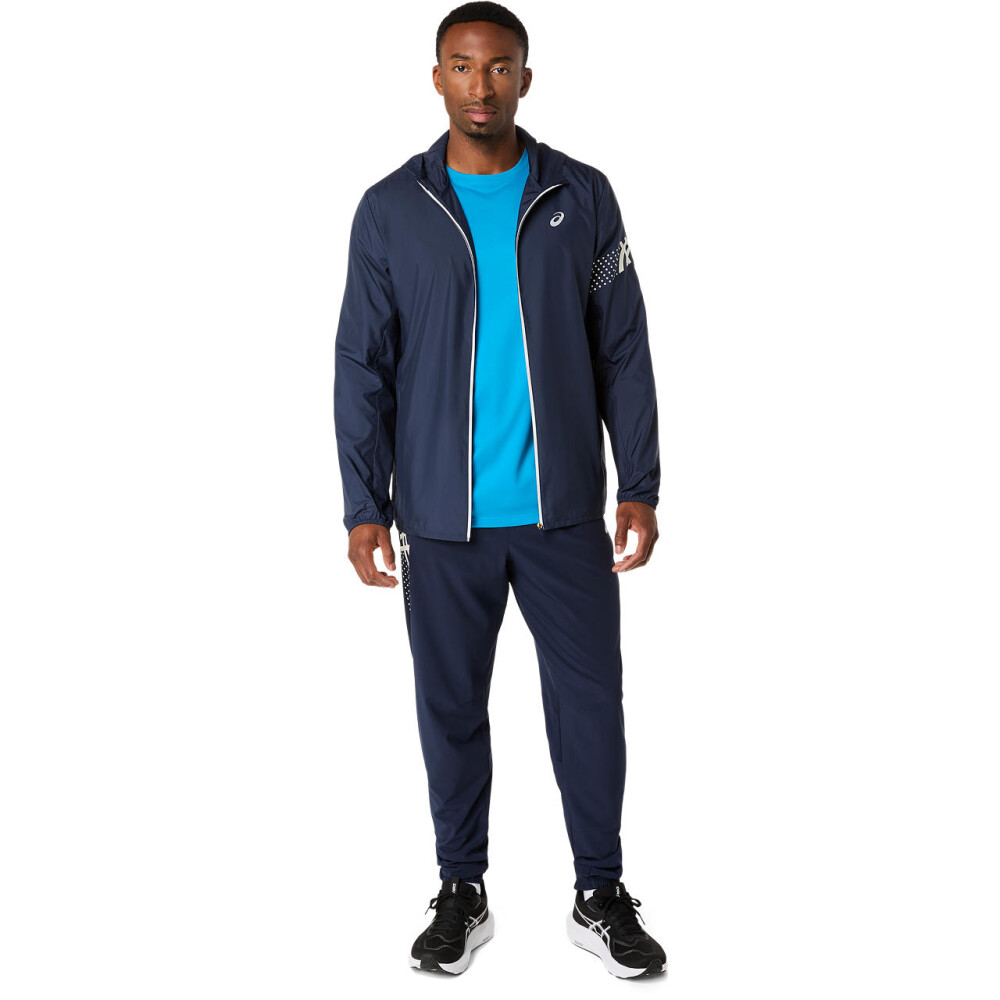 Polo Running Icon SS Top Hombre Aegean Blue/cream