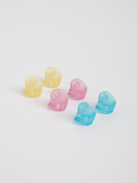 Pack X6 pinzas de pelo Caritas