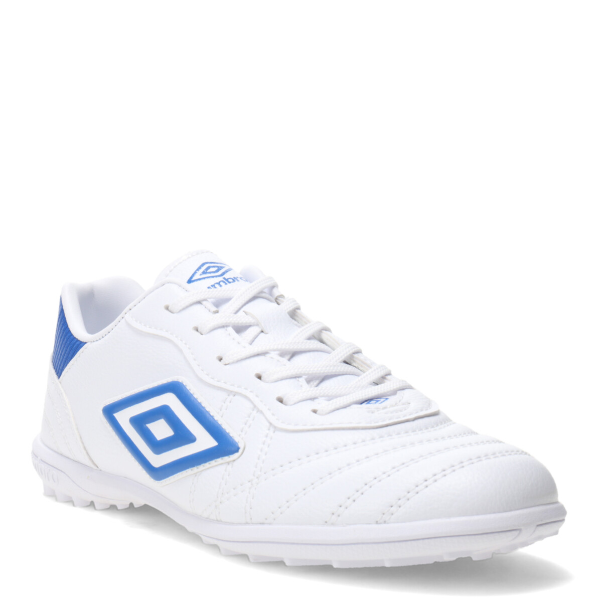 Championes de Niños Umbro Futbol 5 Touch TF - Blanco - Azul Real 