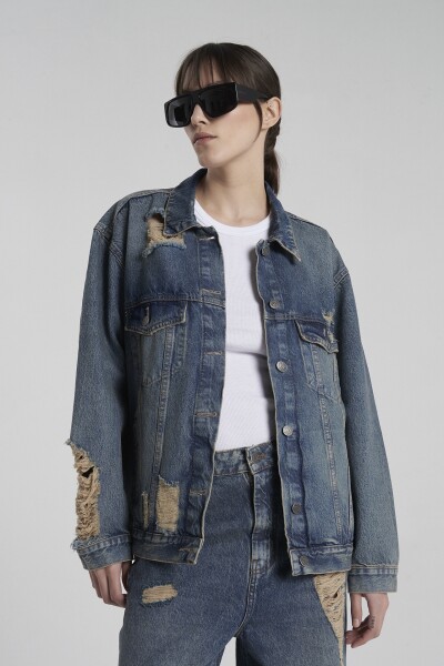 CAMPERA WILD Azul