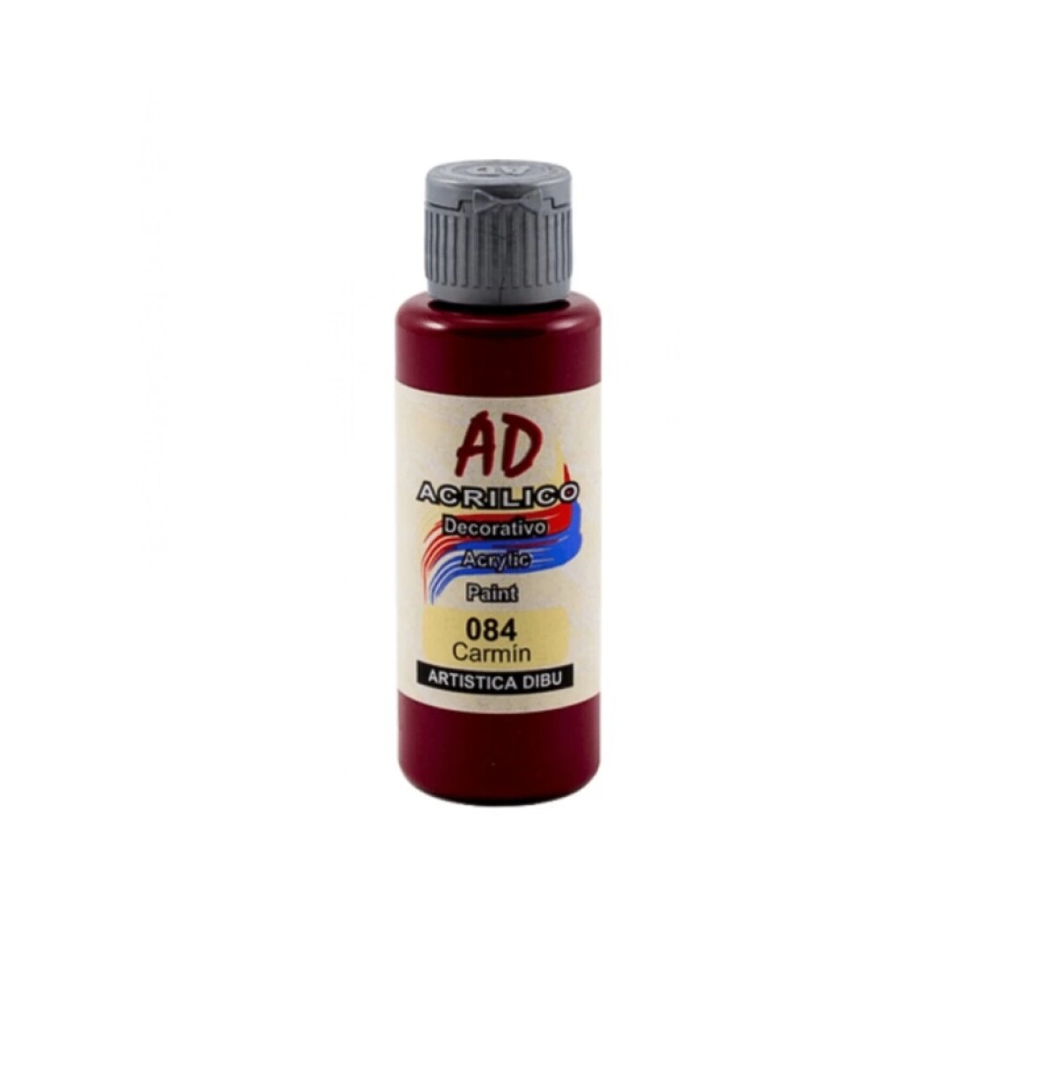 Acrílico Decorativo Ad 60 Ml Carmín 