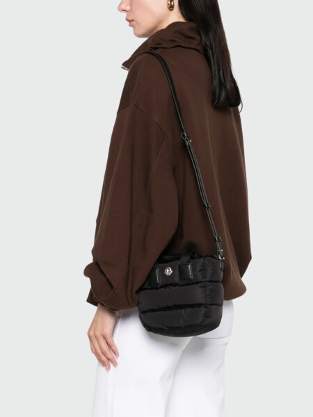 MONCLER - CARTERA CARADOC MICRO TOTE Negro