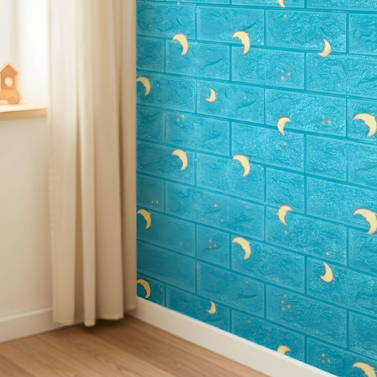 Revestimiento Pared Adhesivo Fácil Colocación Piedra 70x77cm 