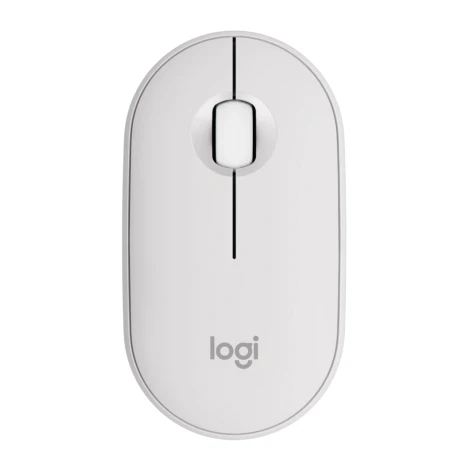 Mouse Pebble Bluetooth M350s White Mouse Pebble Bluetooth M350s White