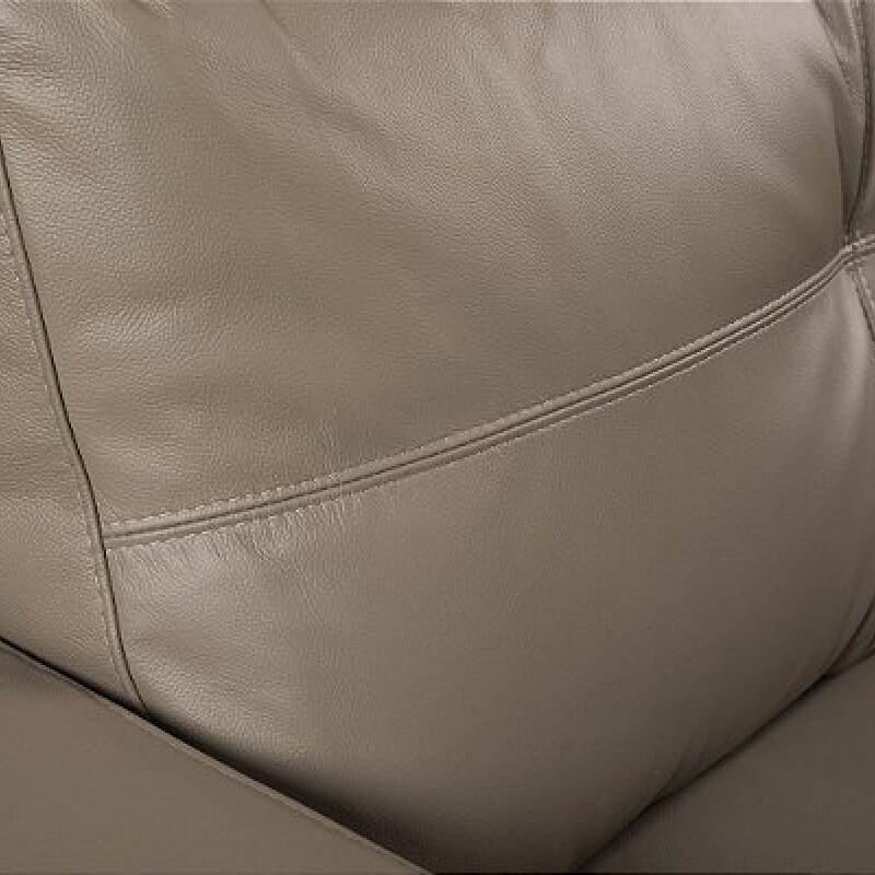 SOFA 100% CUERO - 2 CUERPOS - MODELO DOMINI - AVELLANA OPACO SOFA 100% CUERO - 2 CUERPOS - MODELO DOMINI - AVELLANA OPACO