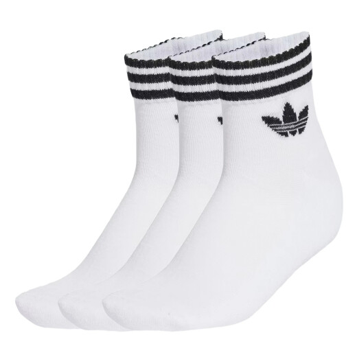 Medias Adidas 3 pack Ankle - Blanco Medias Adidas 3 pack Ankle - Blanco