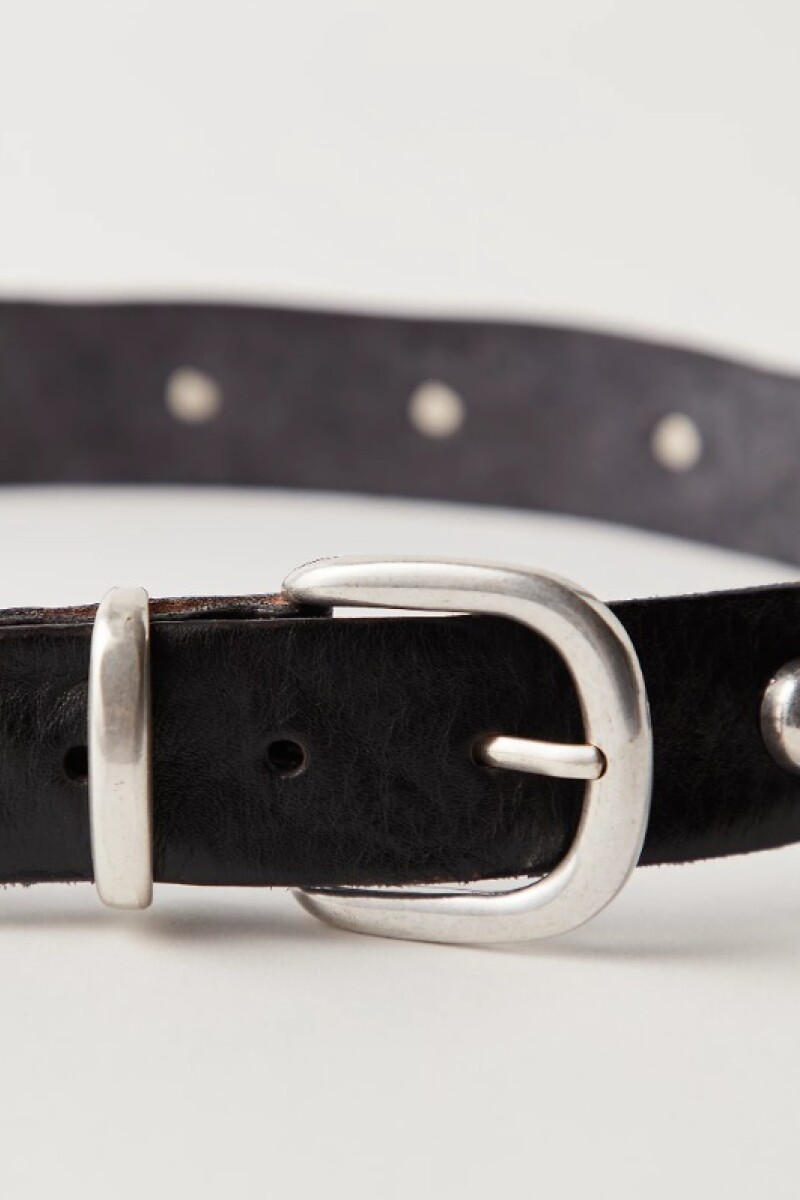 RHODES STUD BELT Negro