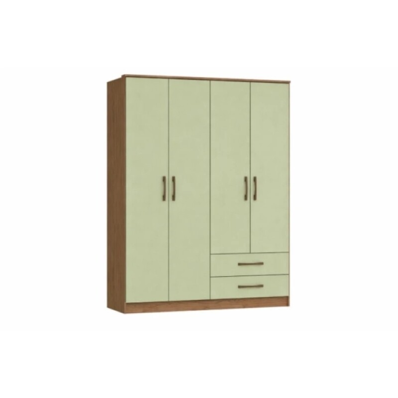 Ropero Toquio 4 Puertas Pistacho Mdp Ropero Toquio 4 Puertas Pistacho Mdp