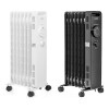 Radiador De Aceite James 1500W 7 Elementos Negro