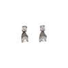 Caravanas colgante Lágrima-Plata 925-Piedra Zirconia-CA3141 Conpiedra