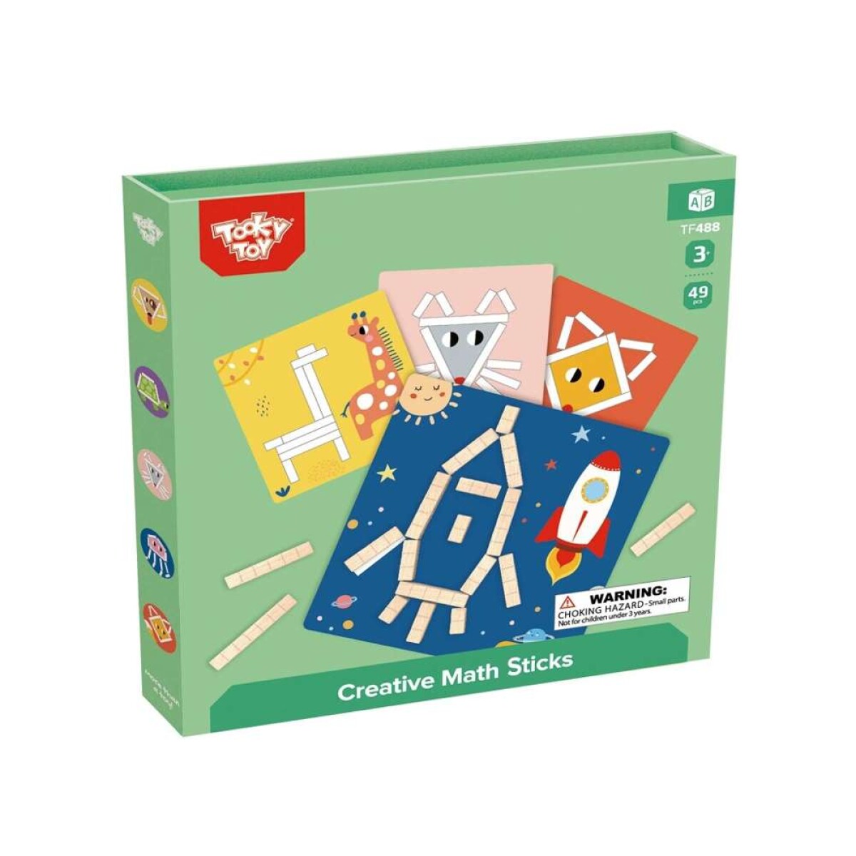 Juego Rompecabezas Imantado Tooky Toy - Matematica 