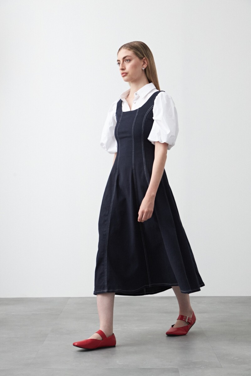 VESTIDO KATLEEN Azul Marino