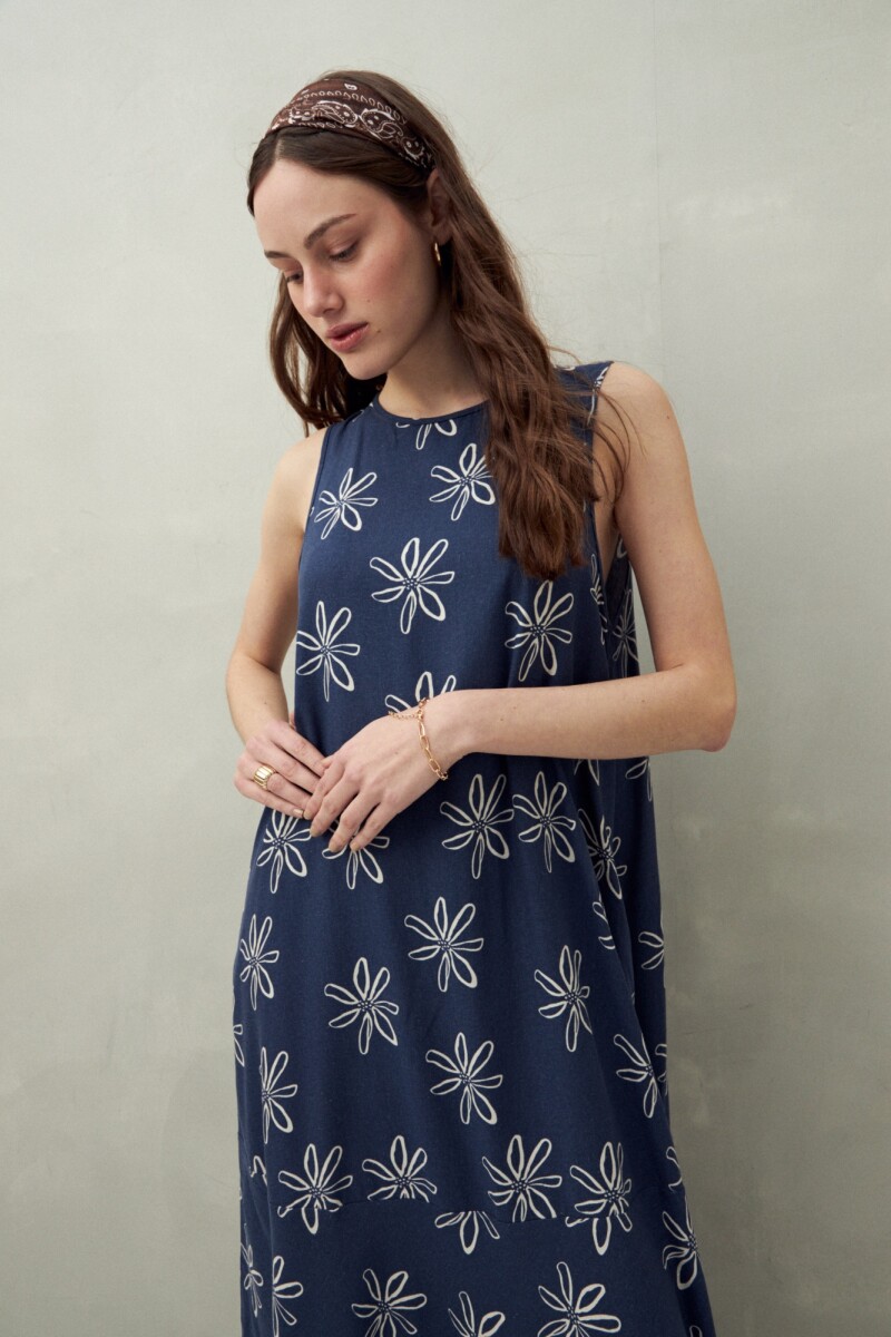 VESTIDO OLIVEIRA Indigo