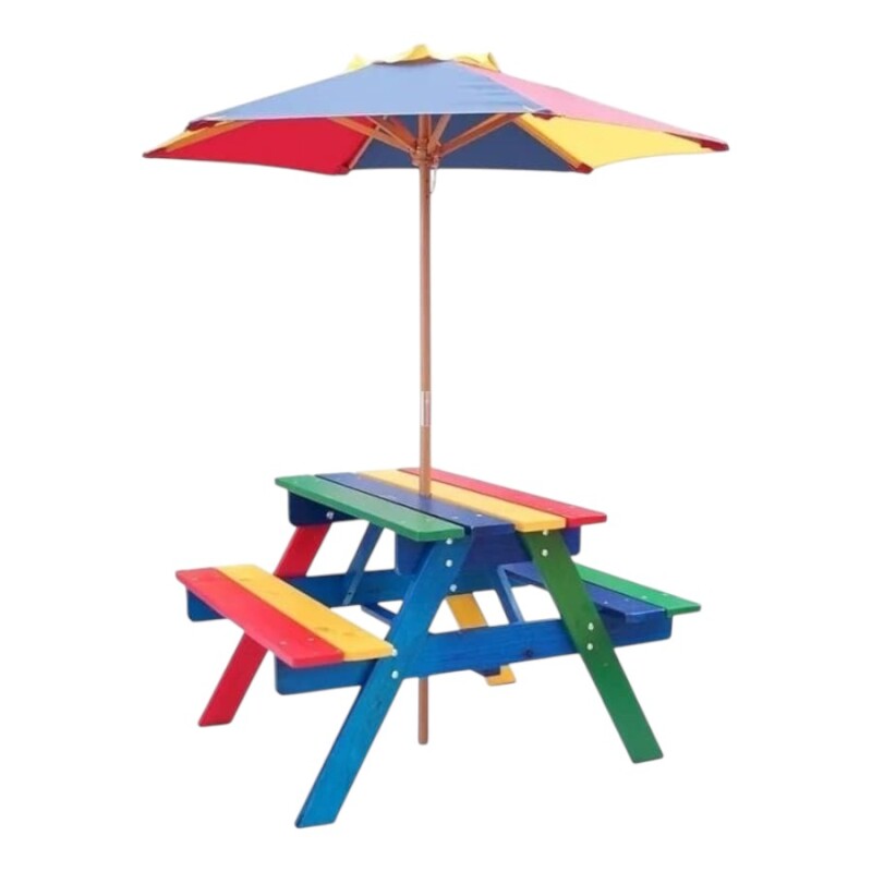 Juego de Mesa con Sombrilla Infantil Juego de Mesa con Sombrilla Infantil