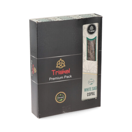 INCIENSO TRISKEL CAJA X12 Salvia Blanca/copal