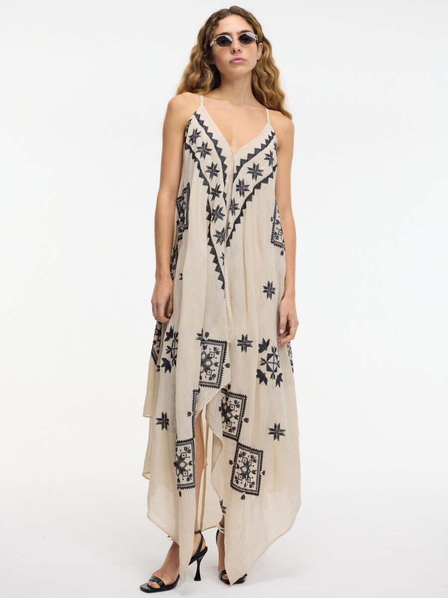 VESTIDO ASIMETRICO 