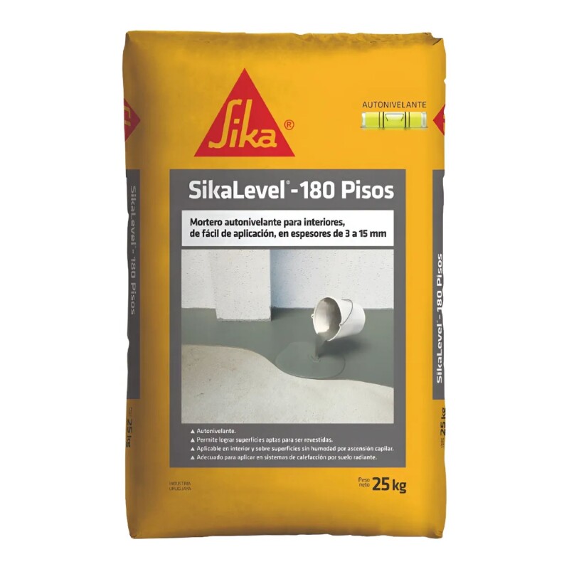 Autonivelante De Pisos Sikalevel-180-pisos Sika 25kg Autonivelante De Pisos Sikalevel-180-pisos Sika 25kg