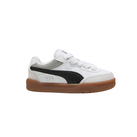 Championes Puma Park SK8 PS de niño White & Black