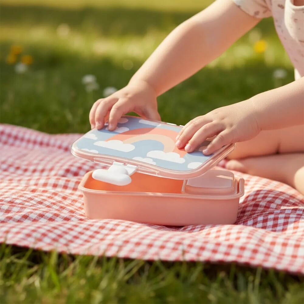 Lunch kit SKIP HOP tupper vianda arco iris