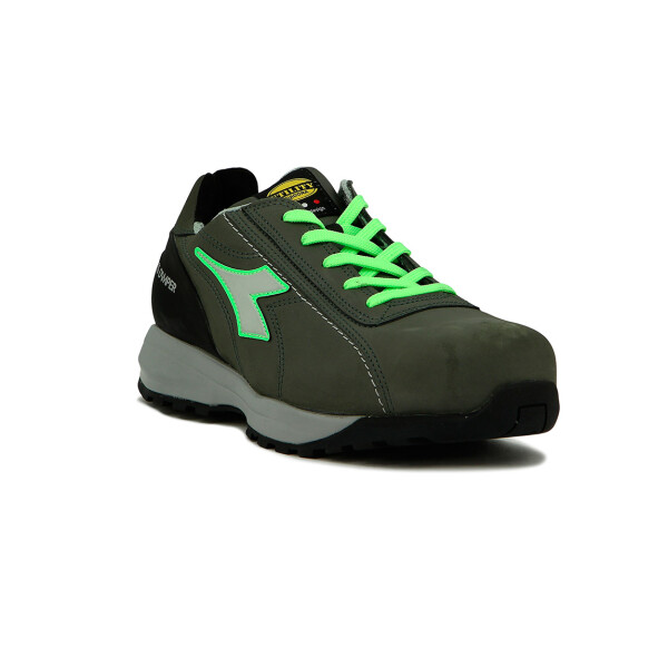 Diadora Utility Zapato Glove Mds Low S3 Hro Src Gris-verde Fluo