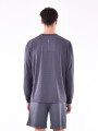 REMERA VELSEN GRIS OSCURO