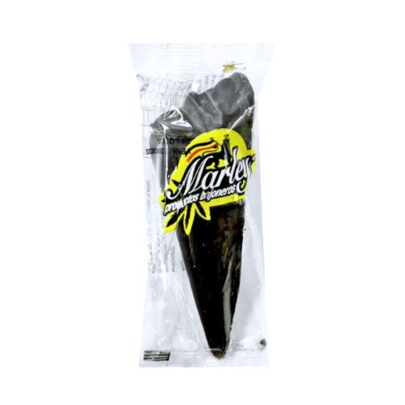 Cono Relleno Dulce De Leche Marley - 1 ud. - 95 g Negro