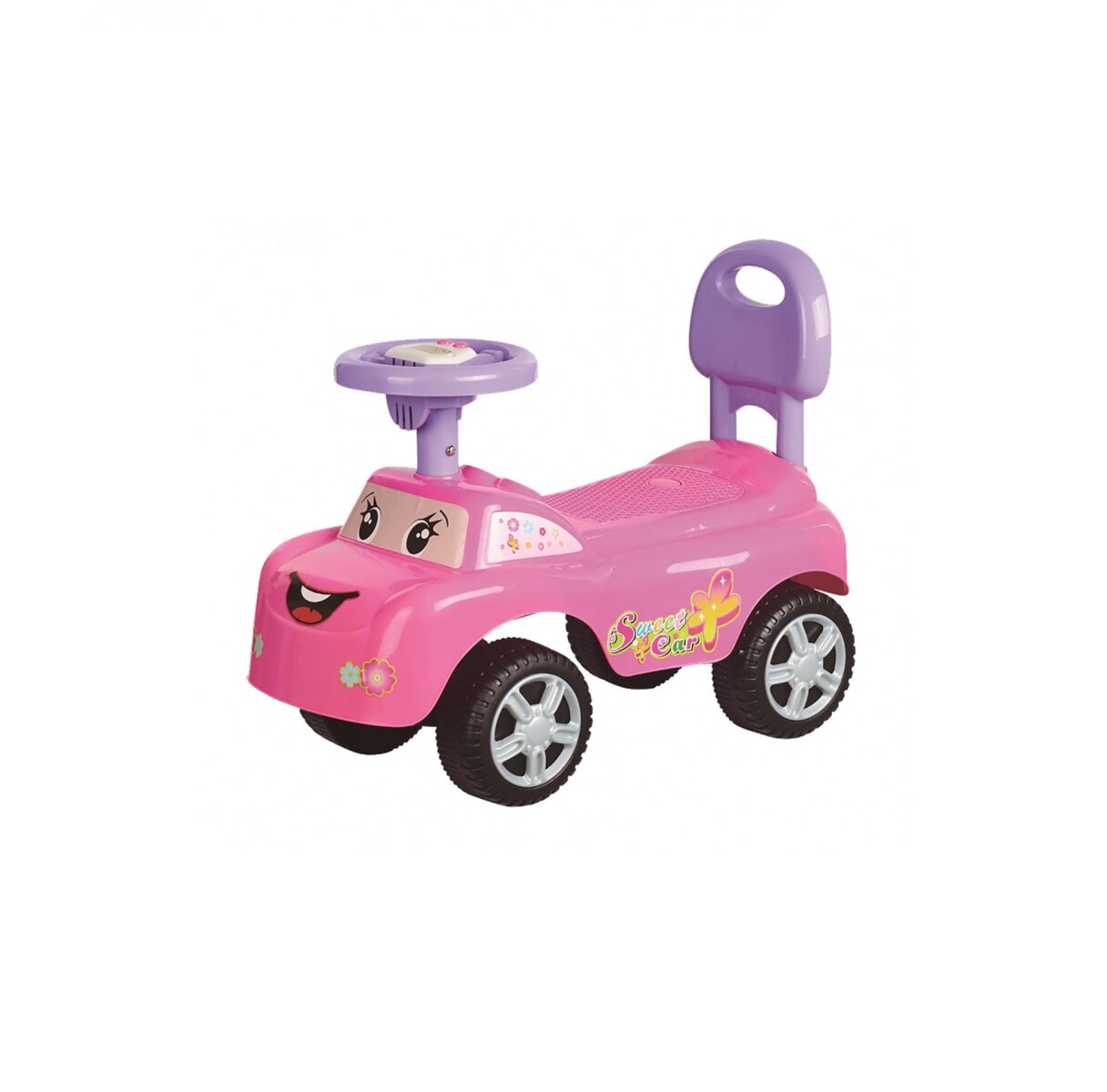 Buggy Para Niños 1 a 3 años con Bocina - Rosa 