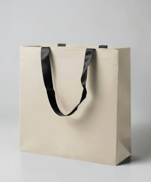 Bolsa cartulina 32x32x11cm - CREMA Bolsa cartulina 32x32x11cm - CREMA