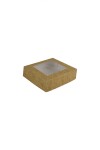 Caja flexi 53 13x13x4 con visor MADERA